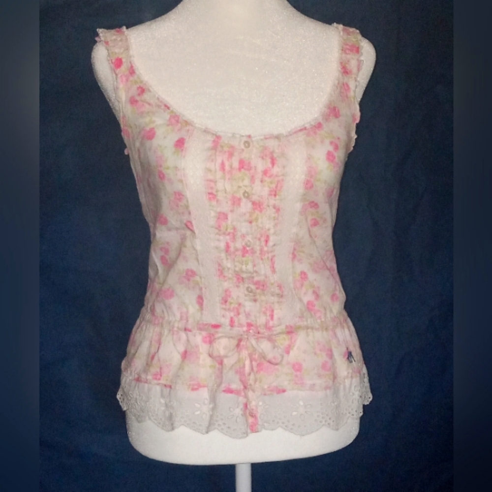 Albercrombie Kids/ Blouse/ Floral/ Lace/ Tank